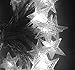 TINNZTES 4m/13ft 40 LED Star Light Fairy String Light for Hotel Home Weddings Family School Party (Cool White)