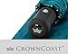 Crown Coast Caribbean Blue Travel Umbrella - 60 MPH Windproof Lightweight for Men Women and Kids, Compact Travel Umbrellas in Multiple Colors