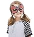 Fanciful Fabric Butterfly Mask 7''L, in Orange