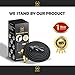 McLaurus 50' Expandable Garden Hose Lightweight, Retractable & Flexible, Super Durable Solid Brass Fittings, Free Spray Gun Nozzle, Latex Low Pressure Anti-Abrasion Inner Tube, Water Saver