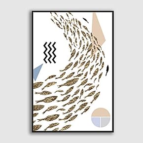 Framed Home Artwork Abstract Scenery for Living Room Bedroom