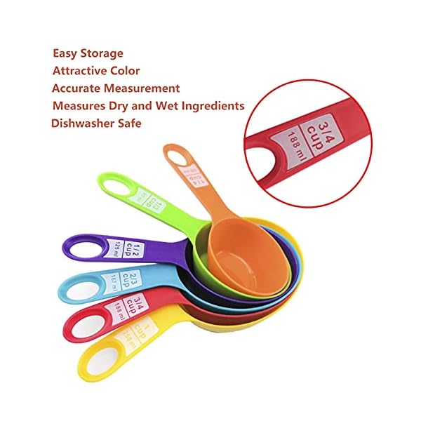 MOOGEE-Measuring-Cups-and-Spoons12-PCS-Plastic-Measuring-Spoon-SetColor-Plastic-Measuring-CupsKitchen-Gadgets-Tools-for-Baking-Cooking MOOGEE Measuring Cups and Spoons,12 PCS Plastic Measuring Spoon Set,Color Plastic Measuring Cups,Kitchen Gadgets Tools…
