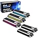 E-Z Ink (TM) Compatible Toner Cartridge Replacement For Brother TN210 to use with DCP-9010CN HL-3040CN HL-3045CN HL-3070CW HL-3075CW MFC-9010CN MFC-9125CN(2 Black, 1 Cyan, 1 Magenta, 1 Yellow,5 Pack)