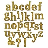 Spellbinders S6-036 Shapeabilities Victorian Letters Etched/Wafer Thin Dies