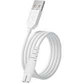 USB Charging Cable for Water Flosser Portable Cordless Oral Irrigator Replacement Charger for Nicwell, Fairywill, Aquasonic, Nicefeel, Oralfree, MOSPRO, Cremax, Tovendor, Hangsun, Insmart, Zerhunt