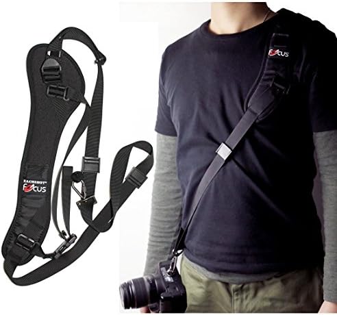 Nicad Camera Strap Belt Quick Rapid Shoulder Sling Neck for Camera DSLR Canon Rebel Nikon Pentax Sony Olympus SLR Cameras