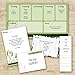 Nature Notes Adhesive Sticky Note Pack - 5 Pads - 50 Sheets/pad