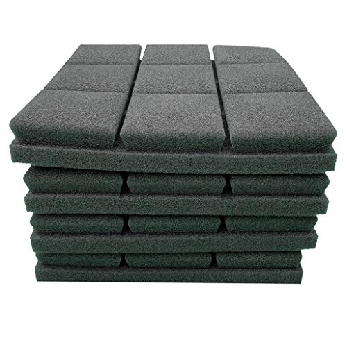 Gmgodâ¤ï¸â¤ï¸New Level 4 Pack- Sponge Acoustic Panels Studio Foam Absorption Sponge Studio KTV Soundproof (Black)