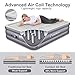 Cumbor Queen Air Mattress with Built-in Pump, Luxury Queen Size Inflatable Airbed...