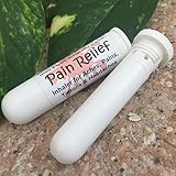 PAIN RELIEF Inhaler for Aches, Pains, Tattoos, Headaches. Natural, Drug Free Alternative. Essential Oils Help Block Receptors, Analgesic.