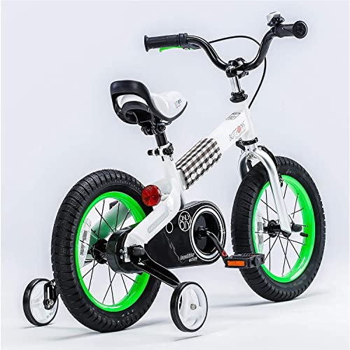 RoyalBaby Cubetube Boys Girls Kids Bike 14 Inch Bicycles with Traning