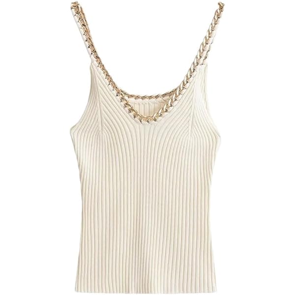 Archicolor Women's Ribbed Slim Fit Camisole Tank Top with
