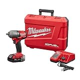 M18 FUEL 18-Volt Lithium-Ion Mid Torque Brushless Cordless 1/2 in. Impact Wrench W/Friction Ring Kit