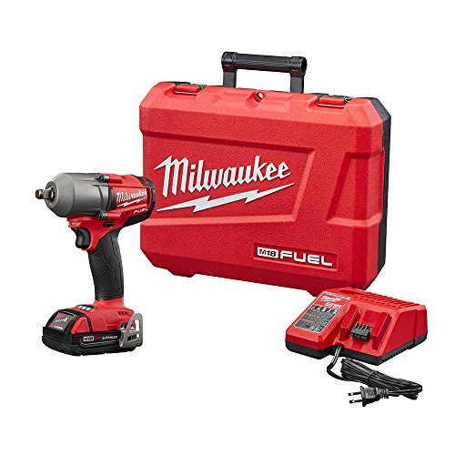 M18 FUEL 18-Volt Lithium-Ion Mid Torque Brushless Cordless 1/2 in. Impact Wrench W/Friction Ring Kit