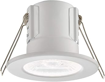 Astro 1254007 Vetro Square Fire Rated Ip65 White Bathroom Ceiling Spotlight Ideas4lighting Sku35077i4l
