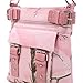 Emperia Women's 8 Pocket Purse with Studded Buckle Embellishments, Realtree Light Pink/Pink, Small