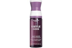 Virtue Flourish Hair Thinning Density Booster Spray Treatment, Hair Growth Product Thickens Hair, Sulfate Free, Color Safe