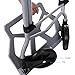Coocheer Aluminum Folding Portable Luggage Cart&Hand Truck & Dolly, 220 lbs. Capacity