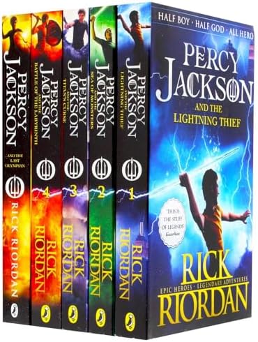 Percy Jackson The Ultimate Collection 5 Books Set Epic Heroes