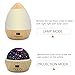 Star Projector Night Light, Wood Grain LED Bedroom Light Projector with 5-995 Minutes Timer Auto-Shut Off, Colorful Star Rotating Lamp for Baby Kids by DCAUT