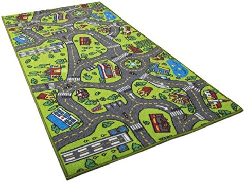 Kids Carpet Playmat Rug City Life Great 