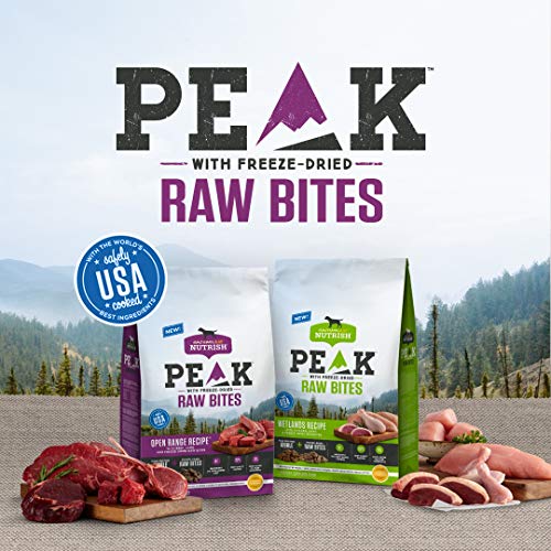 Rachael Ray Nutrish PEAK Natural Dry Dog Food with Freeze Dried Raw