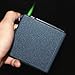 Metal Automatic Ejection Cigarette Case Box Dispenser Inflatable Lighter Gifts