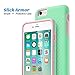 ULAK iPhone 6s Plus Case, iPhone 6 Plus Case, Slick Armor Slim Dual Layer Hybrid Protective Case Cover for Apple iPhone 6 Plus/ 6s Plus 5.5 Inch (Mint/Baby Pink)
