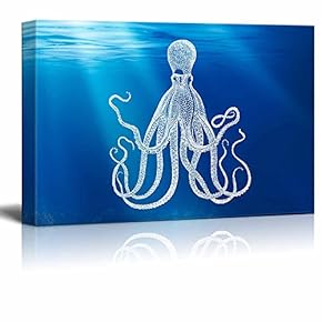 Under The Sea A Gigantic Octopus