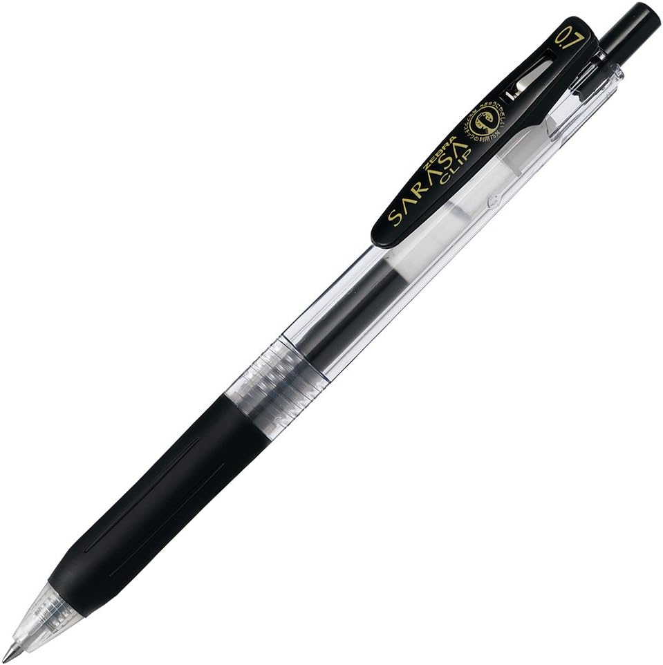 ZEBRA Gel Ballpoint Pen SARASA Clip 0.7mm [Black] (Japan Import)