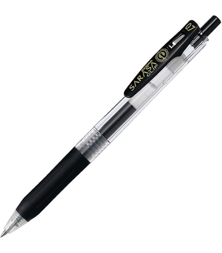 Amazon.com: Zebra Sarasa Clip Pen 0.7 mm, Black (JJB15-BK