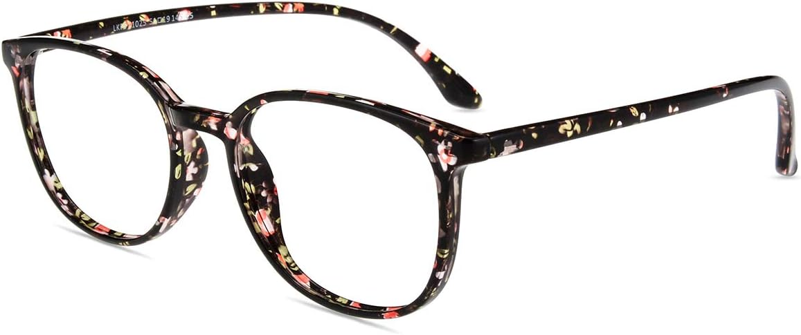Firmoo Blue Light Blocking Reading Glasses Unisex, Square Computer Reading Glasses with Magnification