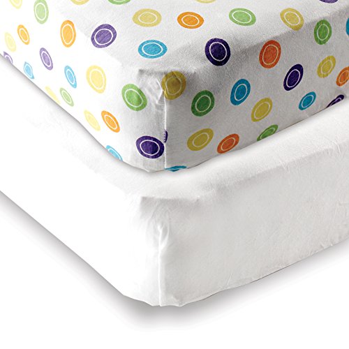 Fitted Crib Sheet 2-Pack