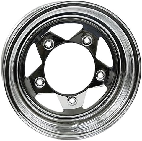 Unique 15" X 5" Vw Bug 5X205mm Lug Chrome Steel Wheel 2-7/8" Back Space