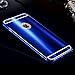 JUNCH IPhone6s/6 Case, Luxury Metal Aluminum Ultra-thin Mirror Case Lightweight Metal Bumper + Mirror Hard PC Back Protective Case for Apple iPhone 6/6s 4.7 Inch(blue)