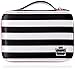 Caboodles Obsession Cosmetic Valet, Black/White Stripe, 0.61 Pound