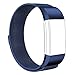 AK Fitbit Charge 2 Bands, Adjustable Milanese Stainless Steel Metal Band Strap with Magnetic Closure Clasp for Fit bit Charge 2 HR Fitness Tracker