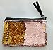 Winmany Sequin Makeup Bag Reversible Cosmetic Bag, Fashion Women Handbag Bling Glitter Evening Party Bag,Sparkling Shiny Clutch Handbag Wedding Bag Purse Wallet Pouch