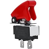 Pilot Automotive PL-SW26 Performance Toggle Switch with Red Safety Cover