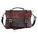 WindFeel Hobo Canvas Cross Body Messenger Bag-Briefcase Shoulder Handbag Casual Vintage Fashion for Men and Women (Dark Gray)