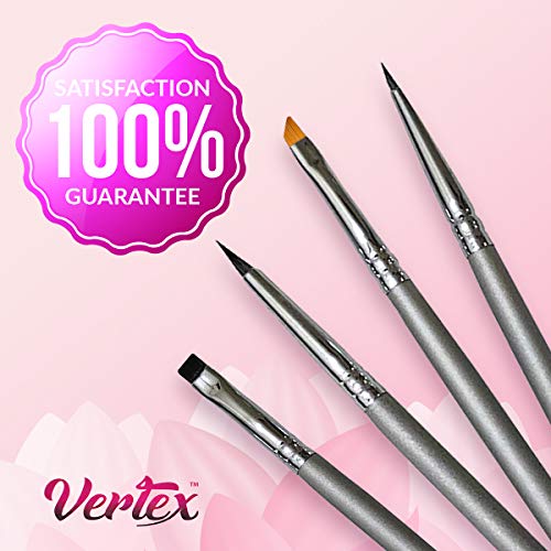 Eyeliner Brush Fine Angled Set - For Liquid Gel Liner Applicator Bent Stencils Thin Pencil Pen Real Small Sharpener Angle Wing Tips Firm Makeup Brushes Black Stamp Winged Kit Flat Waterproof Cat Eye
