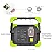 INQUIRY Led Work Light Rechargeable, Aluminium Case, 20W 6000mAh Portable Lighting Cordless Lamp for Garage,Painters,Outdoor Use
