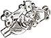 NEW SOUTHWEST SPEED POLISHED ALUMINUM SHORT SMALL BLOCK CHEVY WATER PUMP, SBC, PRECISION IMPELLER, 1/2