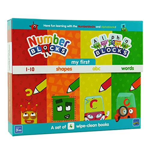 Buy Numberblocks and Alphablocks My First Numbers and Letters 4 Book