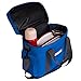 Lunch Bag - Insulated Lunch Box Ideal for Travel, Work, Gym or Picnic - Lightweight Tote, With Shoulder Strap, Zip Closure - Thermal Large Lunch Bags for Men, Women, Kids, Blue