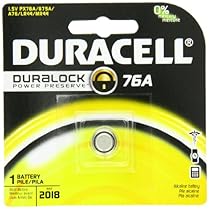 Duracell 76A Medical Battery 1.5 Volt Alkaline,  1 Count