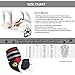 Dog Shoes for Medium to Large Dogs Labrador Husky Shoes 4 Pcs, Waterproof (Red, Size 6)