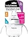 Baby Brezza Transition Sippy Cup with Handles - Leak & Spill Proof - Soft Silicone Spout, BPA Free, Wide Mouth for Easy Cleaning - Great Transitional Cup for Infants and Toddlers – 5 Ounce - White