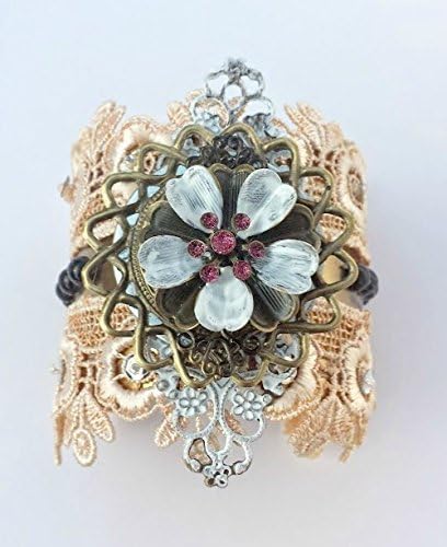 Steampunk Cuff - Victorian Elegance Brass Cuff