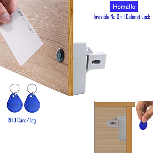Homello RFID Electronic Lock Hidden DIY For Drawer